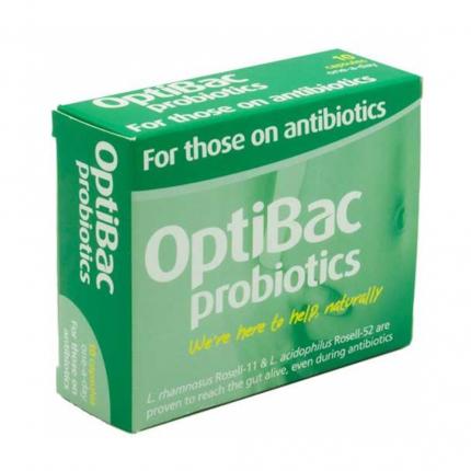 Men vi sinh OptiBac cho bé dùng kháng sinh