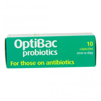 Mặt bên hộp men vi sinh OptiBac
