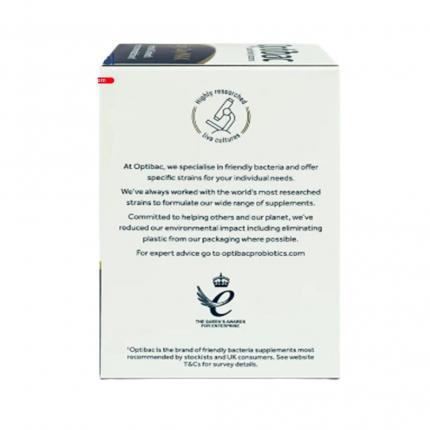 Mặt bên men vi sinh OptiBac Probiotics Everyday Max