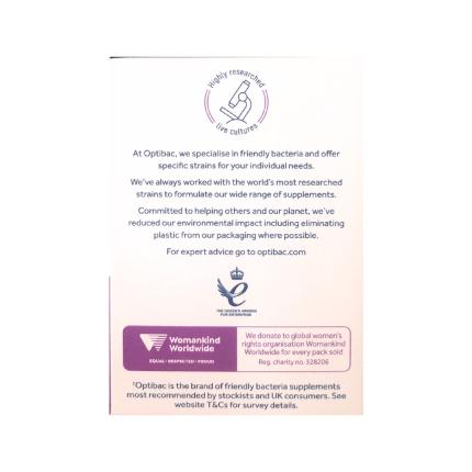 Men Vi Sinh Optibac Intimate Flora For Women 5