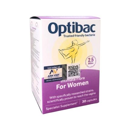 Men Vi Sinh Optibac Intimate Flora For Women 2