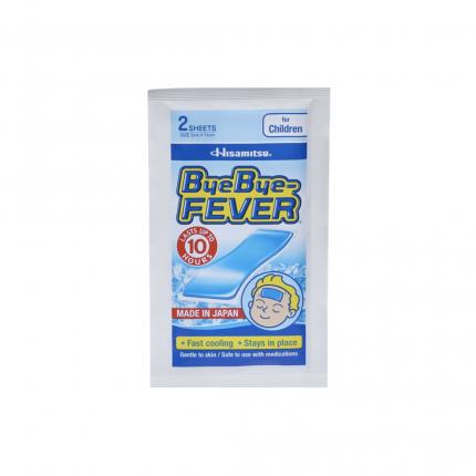 Gói nhỏ chứa 2 miếng dán hạ sốt ByeBye fever