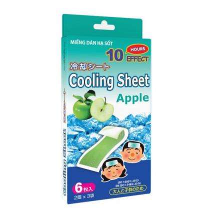 Miếng dán hạ sốt Cooling Sheet Apple