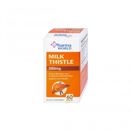 Milk Thistle Pharma World tăng cường chức năng gan