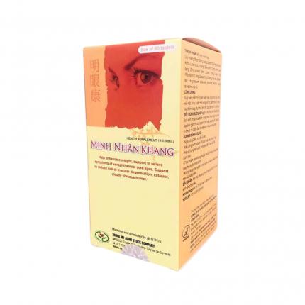 Minh Nhãn Khang hộp 90 viên giúp tăng cường thị lực