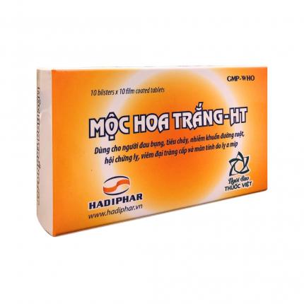 Thuốc Mộc hoa trắng - HT - Hỗ trợ điều trị tiêu chảy