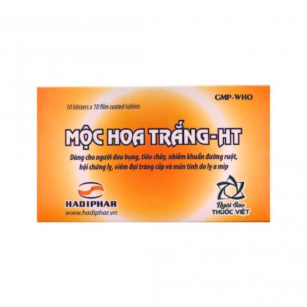 Thuốc Mộc hoa trắng - HT - Hỗ trợ điều trị tiêu chảy