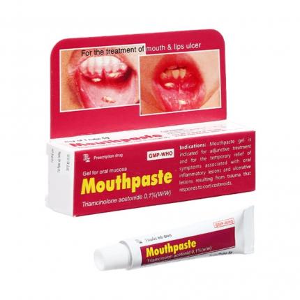 Mouthpaste 5g - Hỗ trợ viêm loét miệng