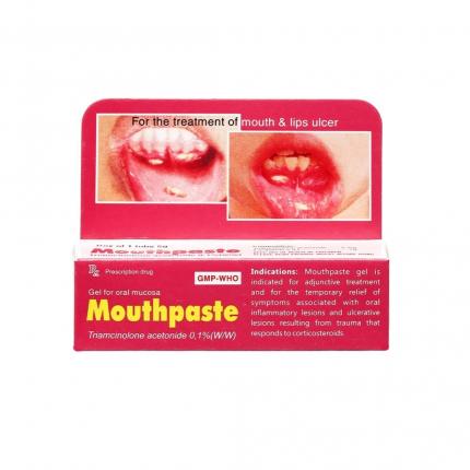 Mouthpaste 5g - Hỗ trợ viêm loét miệng