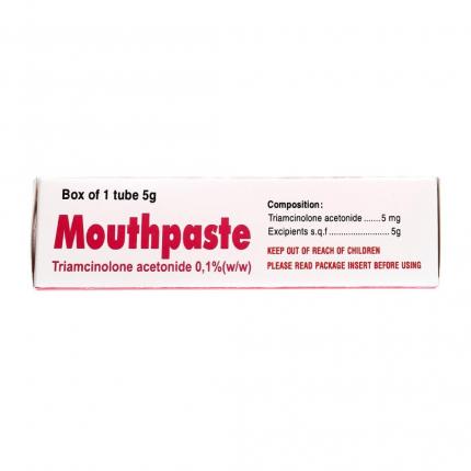 Mouthpaste 5g - Hỗ trợ viêm loét miệng