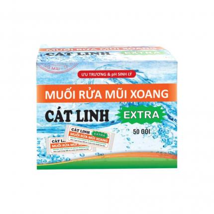 Muối rửa mũi xoang Cát Linh