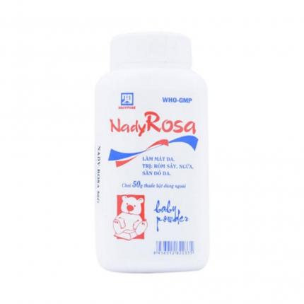 NadyRosa 50g - Làm mát da, hỗ trợ điều trị rôm sảy, ngứa