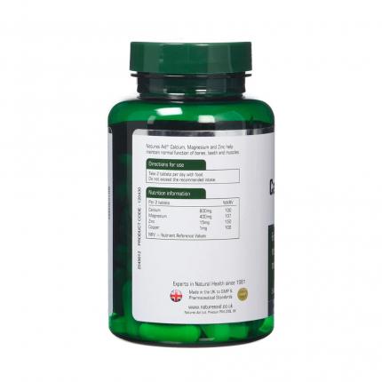 Nature Aid Calci Magie & ZinC - Tăng cường sức khoẻ