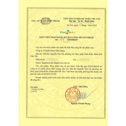 Naturenz CTCP Dược Hậu Giang