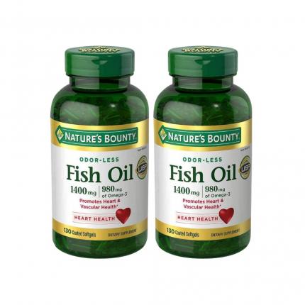 Nature's Bounty Fish Oil 1400mg (2)