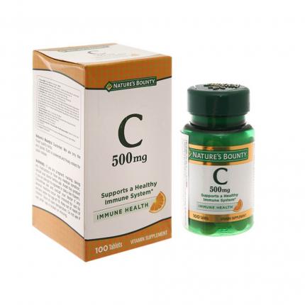 Nature's Bounty Vitamin C 500mg - Tăng đề kháng