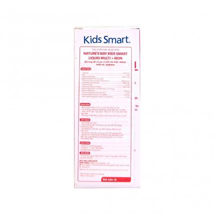 Nature's Way Kids Smart Liquid Multi + Iron - Tăng cường miễn dịch cho bé