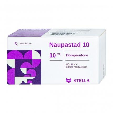 Naupastad 10mg Stella Thuốc say tàu xe hộp 10 vỉ x 10 viên