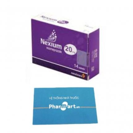 1 hộp Nexium 20mg tại nhà thuốc Pharmart