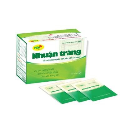 Cốm Nhuận Tràng PQA hỗ trợ người bị táo bón