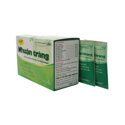Cốm Nhuận Tràng PQA hỗ trợ người bị táo bón