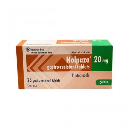 Nolpaza 20mg - Điều trị đau loét dạ dày, thực quản