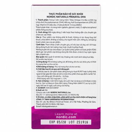 Nordic Naturals Prenatal Dha