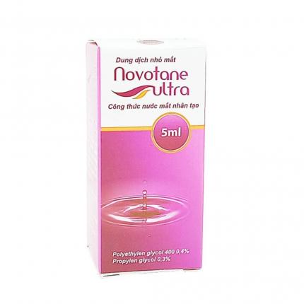 Novotane Ultra 5m là một loại thuốc nhỏ mắt hay nước mắt nhân tạo
