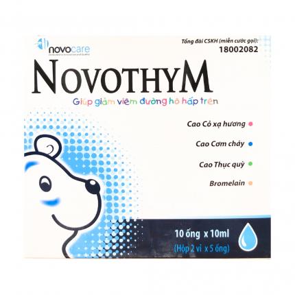 Novothym - Hỗ trợ tăng đề kháng cho trẻ