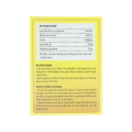Nufib Gold - Nhuận tràng