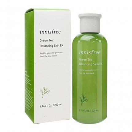 innisfree green tea balancing skin ex