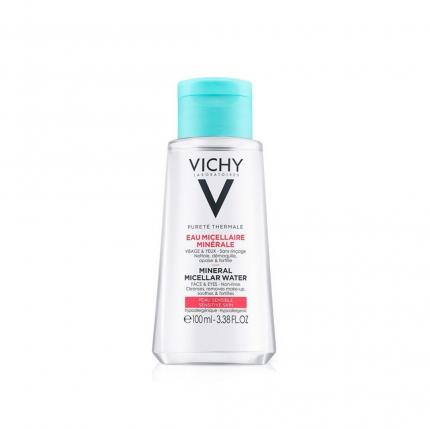 Nước tẩy trang giàu chất khoáng cho da nhạy cảm Vichy Micellar Water Sensi 100ml