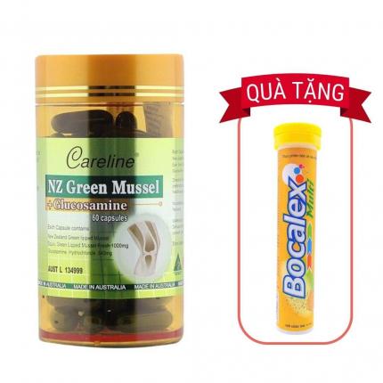 NZ Green Mussel + Glucosamine - Viên uống bảo vệ xương khớp không gây đau dạ dày