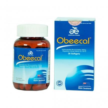 Obeecal Bổ sung canxi, hỗ trợ điều trị bệnh xương khớp