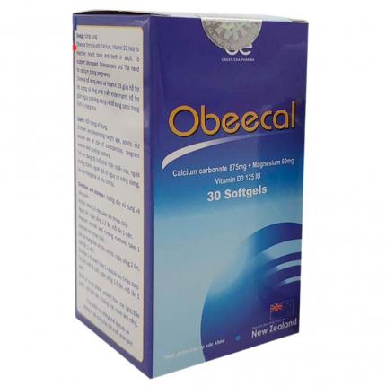 Obeecal Bổ sung canxi, hỗ trợ điều trị bệnh xương khớp 2