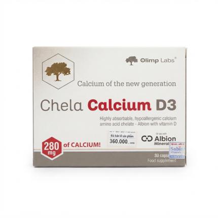 Olimp Labs Chela-Calcium D3 - Bổ sung canxi D3 toàn diện