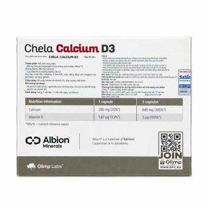 CHELA — CALCIUM D3 SABINA