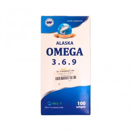 Omega 3.6.9 Việt Đức - Cải thiện chống lão hóa mắt hộp 100v
