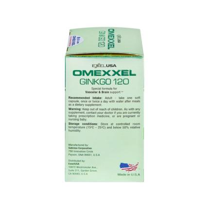 Omexxel Ginkgo 120