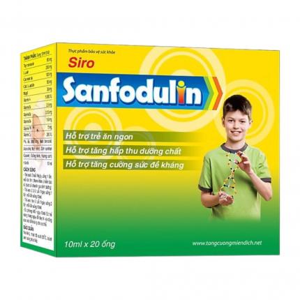 Ống uống Sanfodulin tăng cường miễn dịch khỏe trẻ ăn ngon