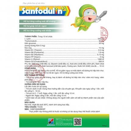 Ống uống Sanfodulin tăng cường miễn dịch khỏe trẻ ăn ngon 7