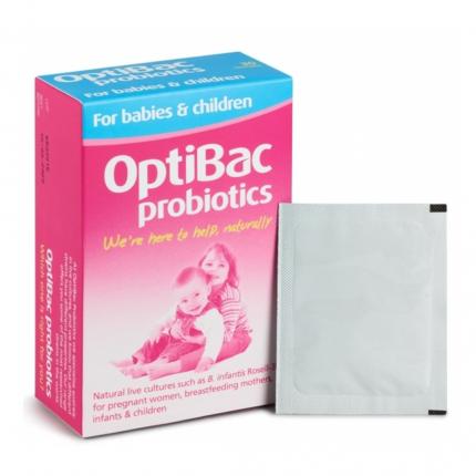 OptiBac Probiotics For your child's health - Men vi sinh cho bé