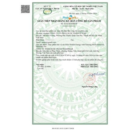 Oredon Energy CTCP Dược Phẩm Sunuri