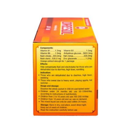 Oresol Cam Phúc Vinh - Bù nước và chất điện giải