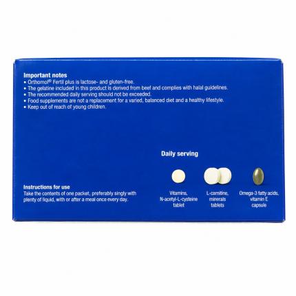 Orthomol Fertil Plus (Hộp 30 Gói)