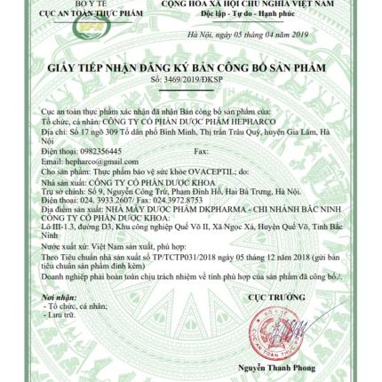 Bổ trứng Ovaceptil