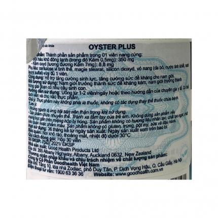 Hướng dẫn sử dụng Oyster Plus lọ 30 viên