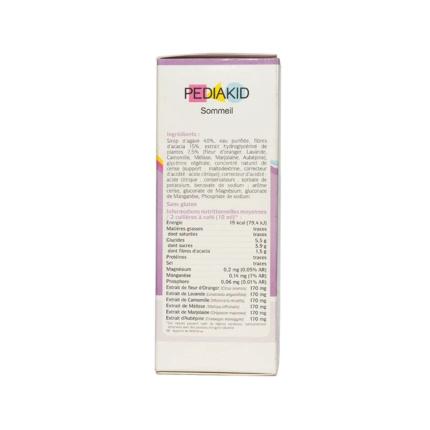 Siro Pediakid Sommeil giúp an thần, thư giãn hệ thần kinh