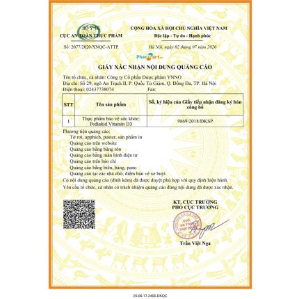 Pediakid Vitamin D3 DƯỢC PHẨM YNNO (2)