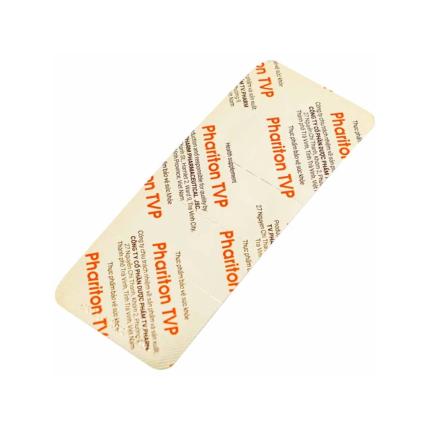 Vỉ 5 viên nang Phariton TVP